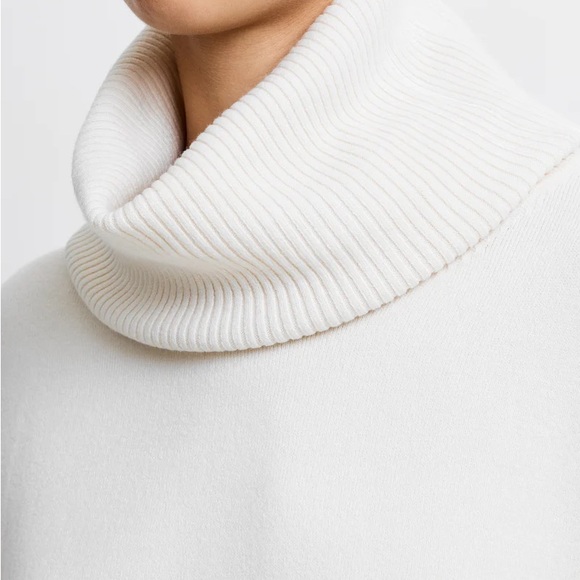 ✨NWT!✨ FRENCH CONNECTION Babysoft Cowl Neck Jumper Winter White – Women’s 2X NWT - Picture 6 of 10